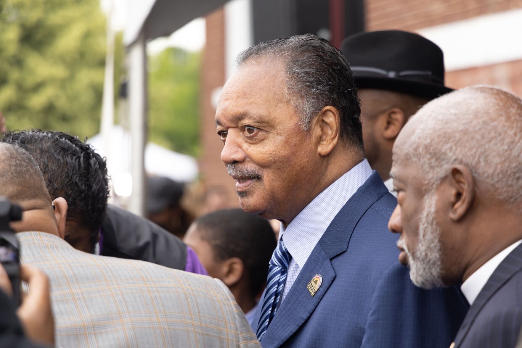 Rev. Jesse Jackson Sr. crowd